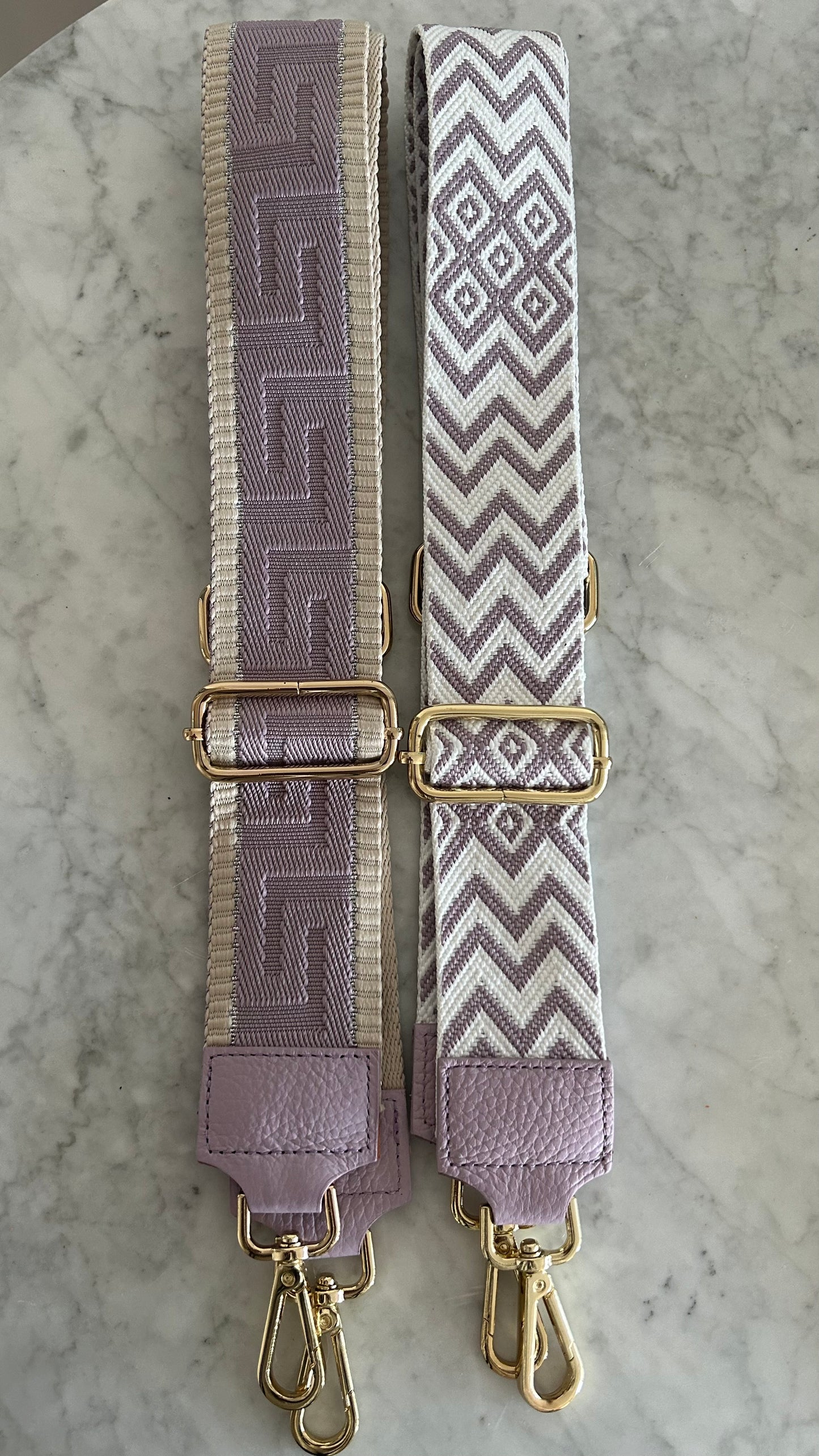 Semplice Lilac crossbody strap